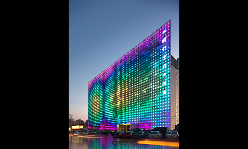 GreenPix Zero Energy Media Wall - SEGD - Designers of Experiences