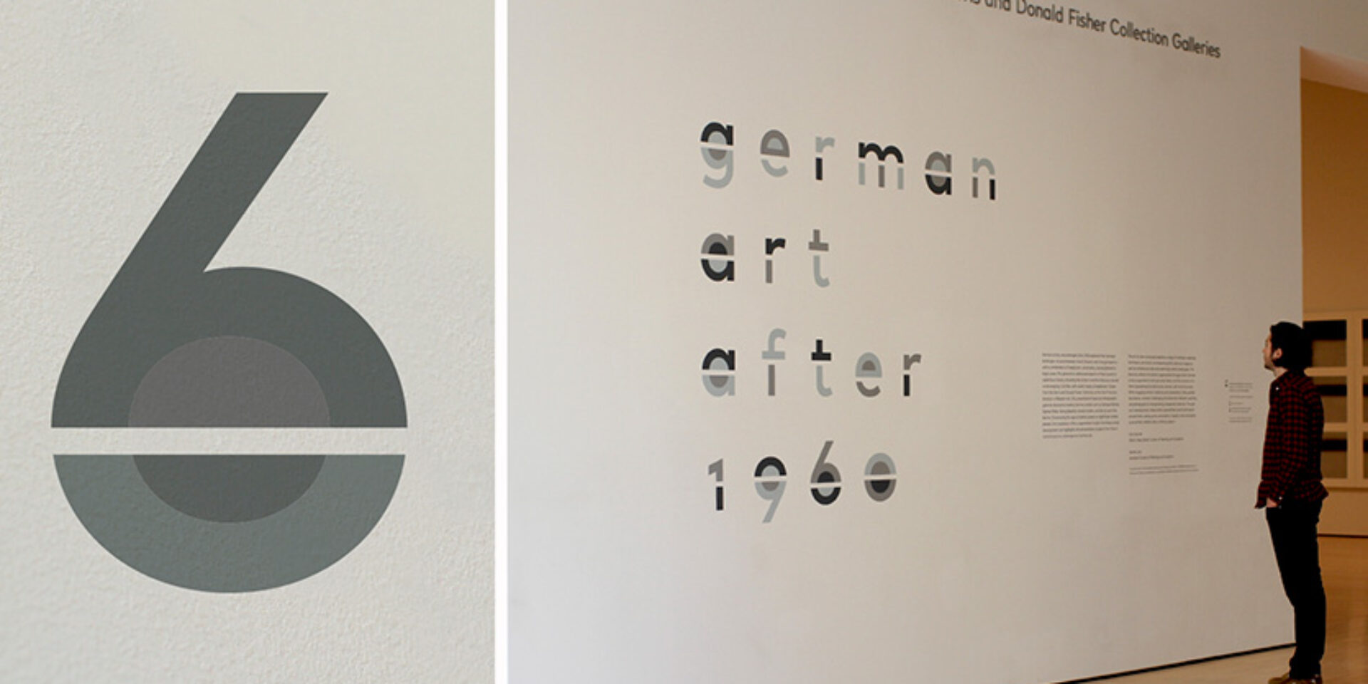 San Francisco Museum of Modern Art Opening Exhibition Graphics