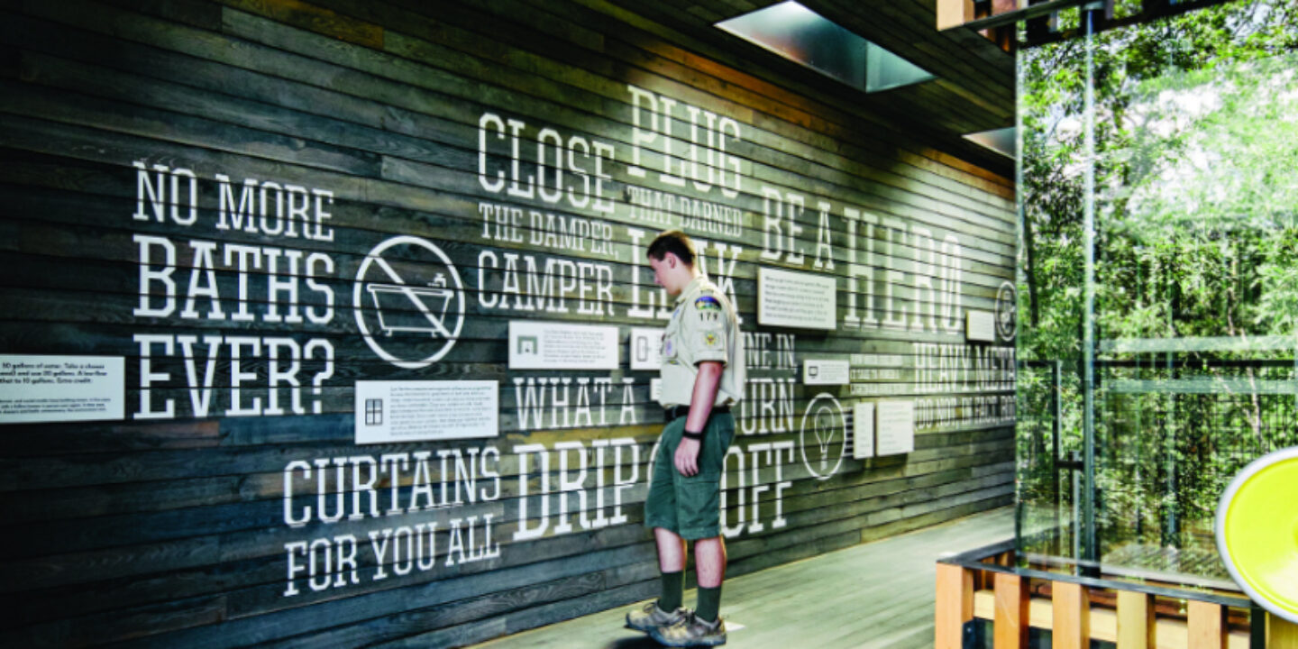 Boy Scouts Sustainability Treehouse - SEGD - Designers of Experiences