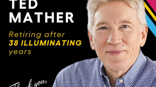 Ted Mather retirement from Available Light after 38 years in lighting design
